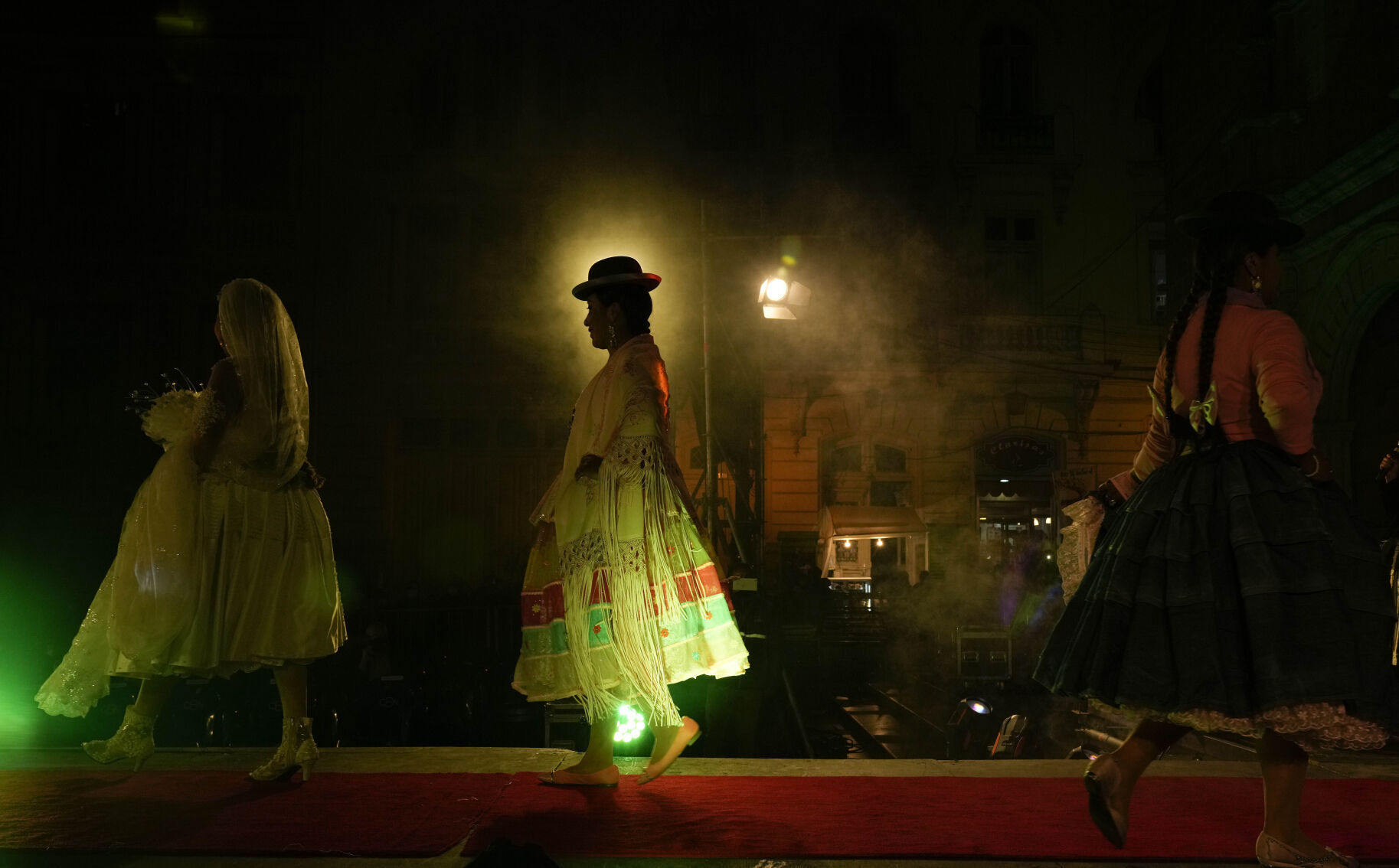 APTOPIX Bolivia Cholita Fashion